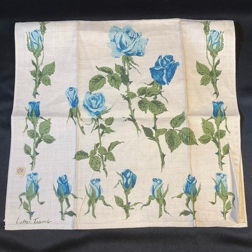 Set of 2 Vintage Fallani & Cohn Linen Dishtowels Signed Luther Travis 30x16 - Picture 5 of 7