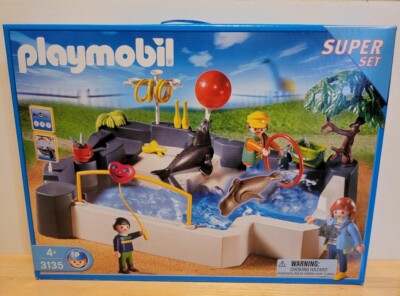 Playmobil 3135 Super Set Zoo Seal Pool