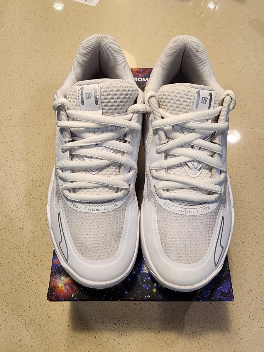 Puma MB.01 MB1 Low Triple White Silver GS Size 5.5Y | eBay