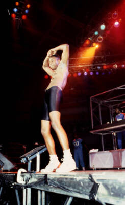 Doug E. Fresh performs at the Genesis Convention Center in Gary, - 1988 Photo 7