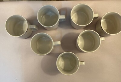 Genuine Stoneware Japan Set Of Seven Coffee Cups | eBay