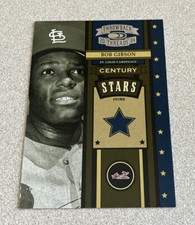 2004 Donruss Throwback Threads Century Stars #CS-8 Bob Gibson Cardinals /1500