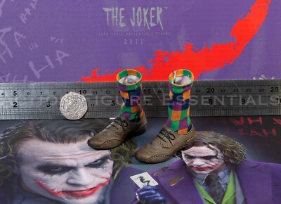 Hot Toys Joker Schuhe Socken Waffe Set DX32 Heath Ledger Maßstab 1/6 lose Teile