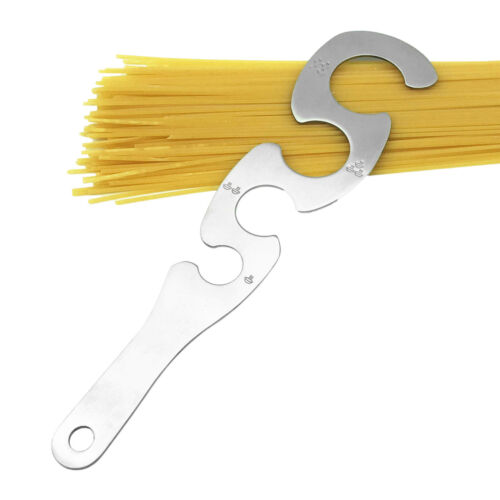 Pasta Ruler Stainless Steel 4-hole Pasta Measure Kitchen Gadgets Pasta Ruler