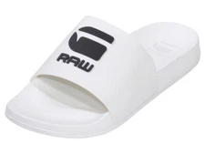 G-Star Raw Men's Cart-III TNL Slides Sandals Logo White/Black