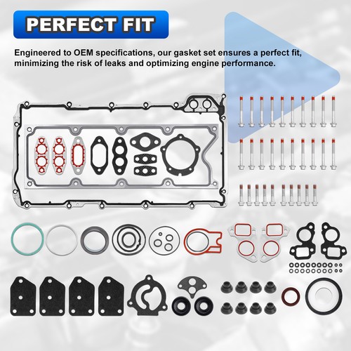 Head Gasket Set Intake Exhaust for 2007-2013 Chevy Silverado Suburban GMC 5.3L - Bild 8 von 8