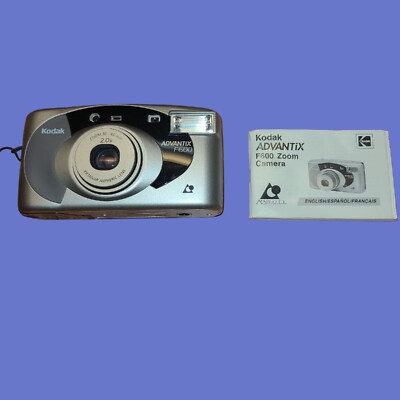 Kodak Advantix Camera F600 Zoom APS 35MM Point. In Original Box With Display.
