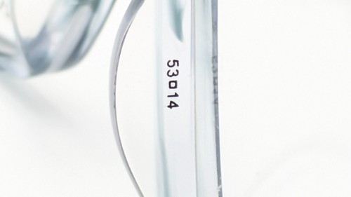 Banana Republic Cate/N OXZ Ice Blue Gold Cat Eye Womens Eyeglasses 53mm - Picture 6 of 7