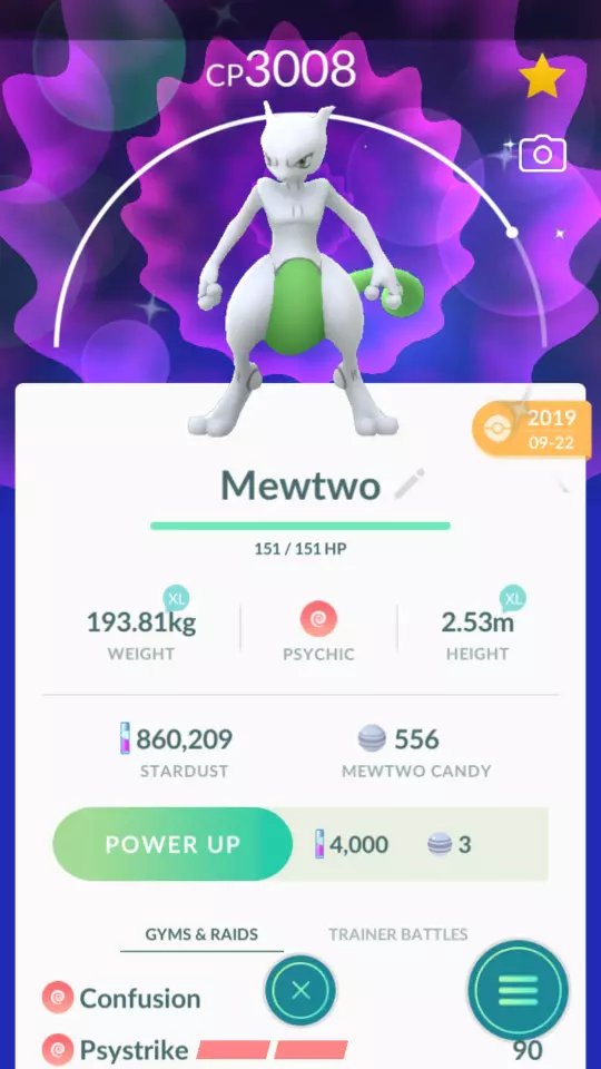 Pokemon GO - MewTwo ✨Shiny✨ and Original