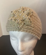 Fashion Women Winter Knitted Ear Warmers Headbands Crochet Hairbands Set Of Two