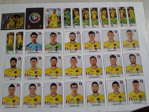 EURO 2016 ROMANIA CALCIATORI PANINI Europa Europei Europe *** SCEGLI FIGURINA