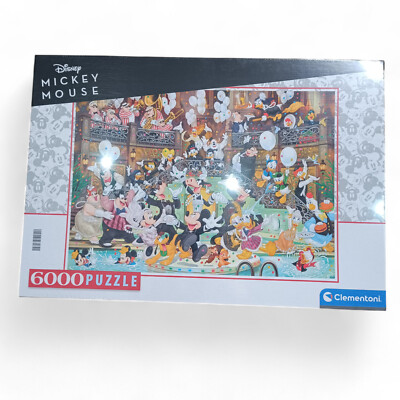 6000 Teile Puzzle Clementoni Micky Mouse Disney Gala Neu OVP