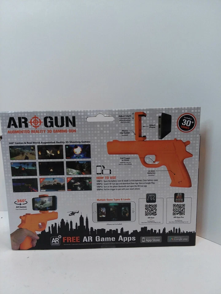 NEW AR Games Augmented Reality 3D Gaming Gun New Advanced Technology - Image 2 of 3