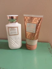 Bath And Body Works Pure Wonder Glow Body Scrub And Body Lotion Lot
