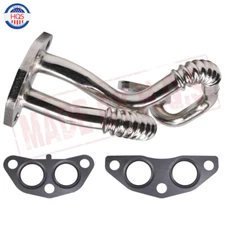 Engine Oil Cooler Line W/ Gaskets For 2007-2019 Toyota Sienna Highlander Venza 