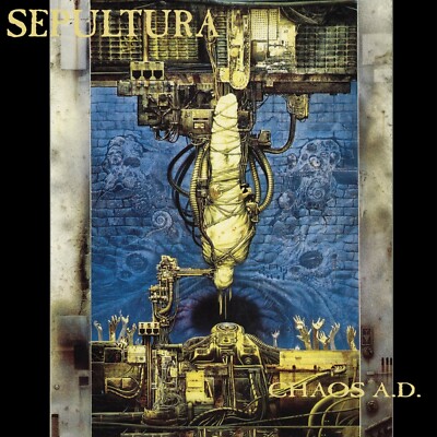 SEPULTURA/Chaos A.D. 1993 プロモポスター B2ポスター s-l400.jpg