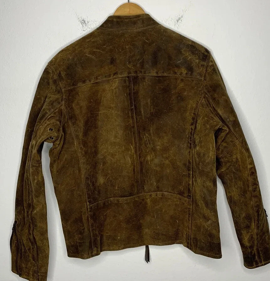 VINTAGE Ralph Lauren oiled leather jkt 超人気新品 - technicomm.qc.ca