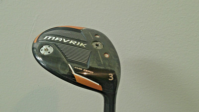 CALLAWAY MAVRIK SUB ZERO FAIRWAY WOOD # 3 15* ROGUE 130 msi 70g EXTRA STIFF HC