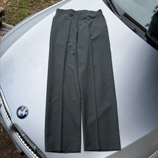 1967 Vietnam War AG 344 Men  s Trousers Wool Tropical Poly Blend Issued 34 Long