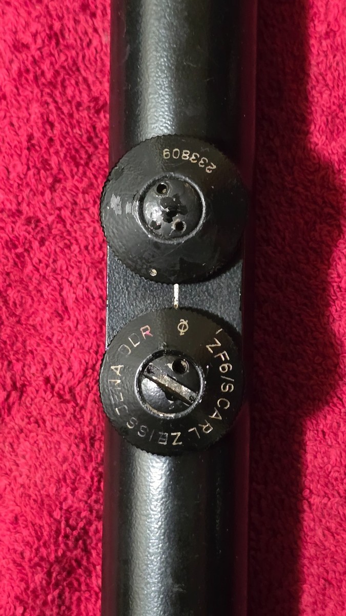 CARL ZEISS JENA ZF6/S 6x32 DDR German Army Military NVA VINTAGE