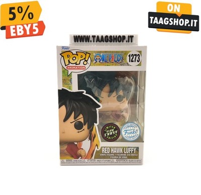 Funko Pop 1273 Red Hawk Ruffy Glow Chase Limited Edition NEU SIGILLATO