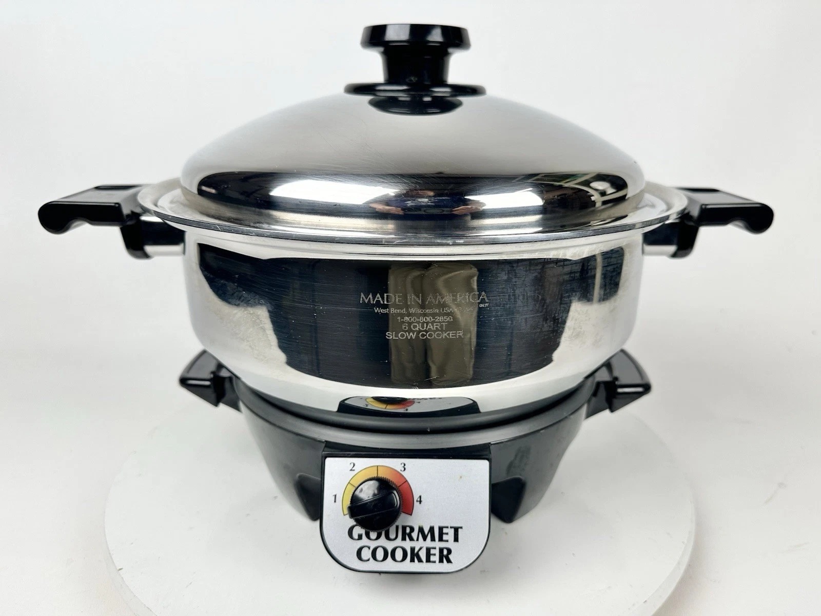 Kitchen Craft West Bend 6QT Waterless Slow Cooker US Navy Special Release