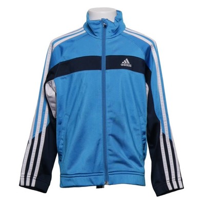 Adidas, Trainingsjacke, Unisex (Kinder), Größe: 128, Blau/Schwarz/Weiß #ApJ