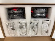 SAMSUNG WISENET SNC-79440BWN DIGITAL SECURITY CAMERA KIT 1080P WIRELESS QTY 4