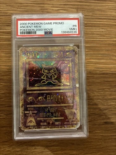 2000 POKEMON GAME MOVIE POKEMON 2000 MOVIE ANCIENT MEW PSA 1(MK)
