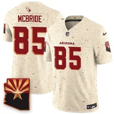 Trey 85 McBride 2025 Rivalries Stitched Jersey Men Size S-3XL Sand