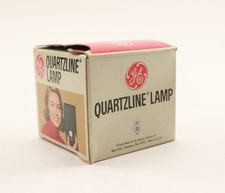 Vintage GE Quartzline Projector AV Lamp ELH 120v 300 Watts - NEW OLD STOCK