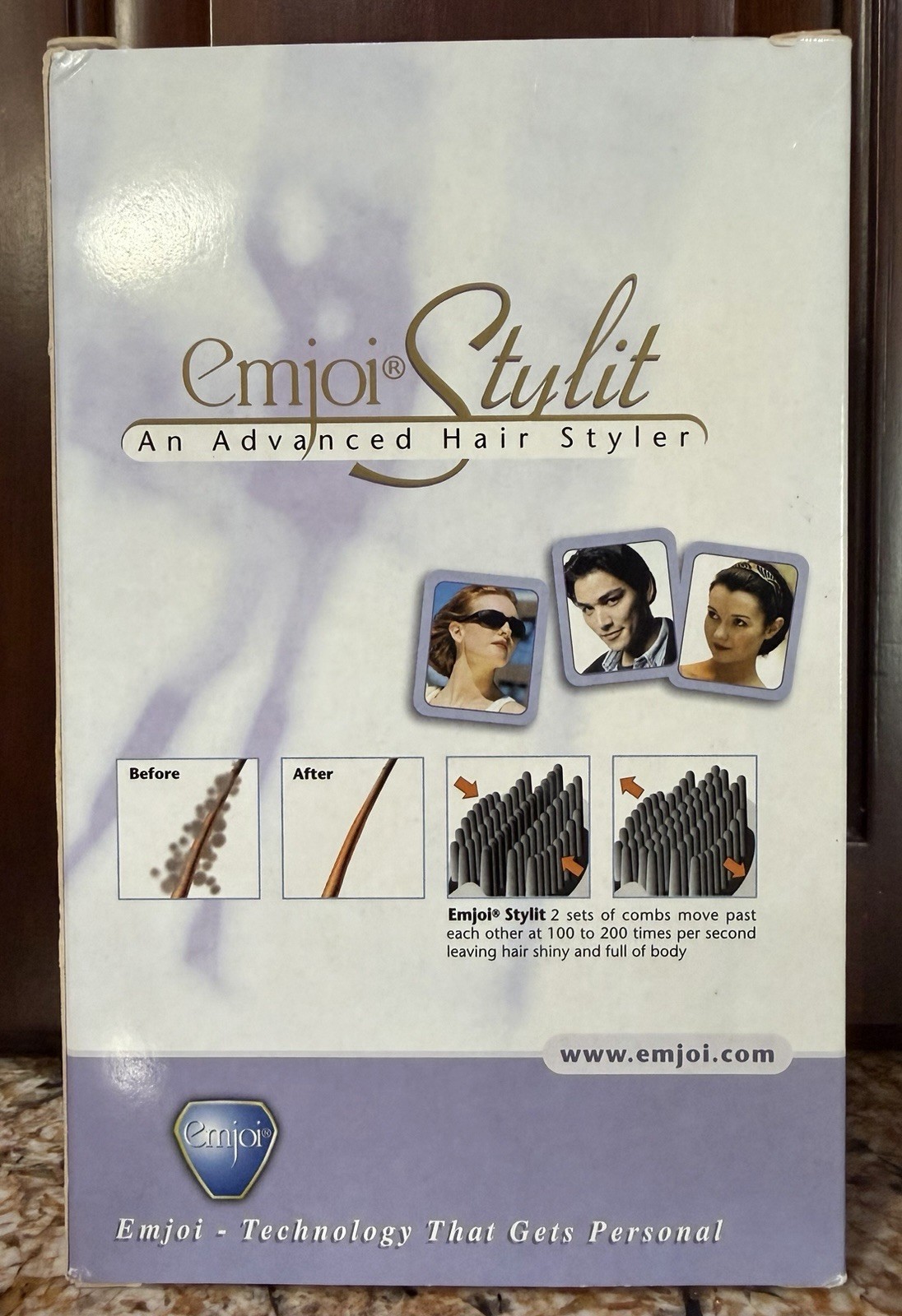 Emjoi Emjoi Stylit AP-53B Advanced Electric Hair Styler w/Designer Travel ...