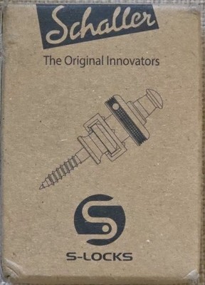 Schaller S-Locks S Security Strap Locks and Buttons - Small Chrome