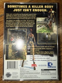 Tomb Raider (Sega Saturn, 1996) Complete CIB w/ Registration - Tested