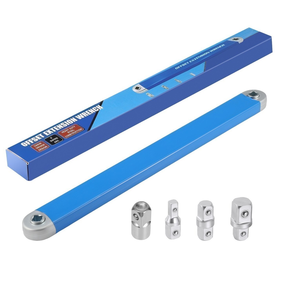 Impact Resistant Multifunctional Offset Extension Wrench Tight