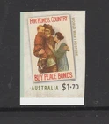 AUSTRALIA 2026 ANZAC DAY Preparing for PEACE $1.70 booklet P and S single stamp