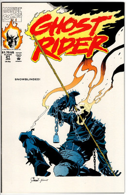 GHOST RIDER #21 (1992): KEY- 1st Michael Badilino: NM