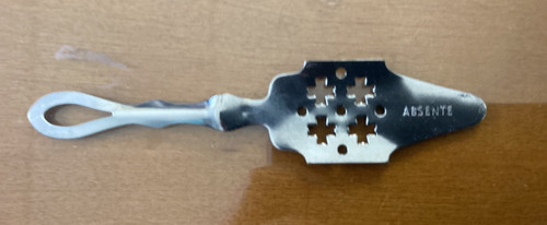 1900’s Vintage Absente Absinthe “Suiss  Cross” Cocktail Sugar Spoon Strainer
