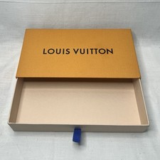Louis Vuitton Authentic Slide Drawer Empty Gift Box 10 X 5.5 X 2