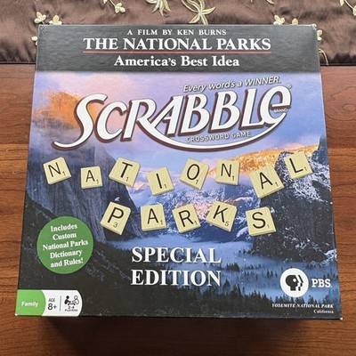 SCRABBLE National Parks Special Edition (PBS Ken Burns) - Sealed Pieces