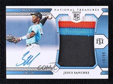 2021 Panini National Treasures 78/99 Jesus Sanchez #224 Auto 1a4z