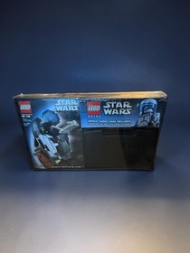 2002 Exclusive (Limited) Lego Star Wars #65153 Jango Fett's Slave I Ship + Case