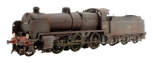BACHMANN 'OO' 32-162 BR SCHWARZ L/WAPPEN N KLASSE '31812' DAMPFLOK - VERWITTERT | Condition: Used