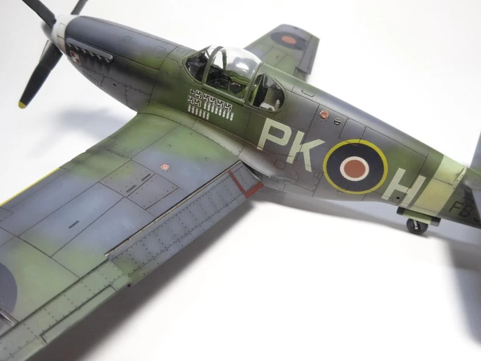 Tamiya 1/48 Raf Mustang Iii Finished Model Diecast Airplane Assembled Display - Image 3 of 4