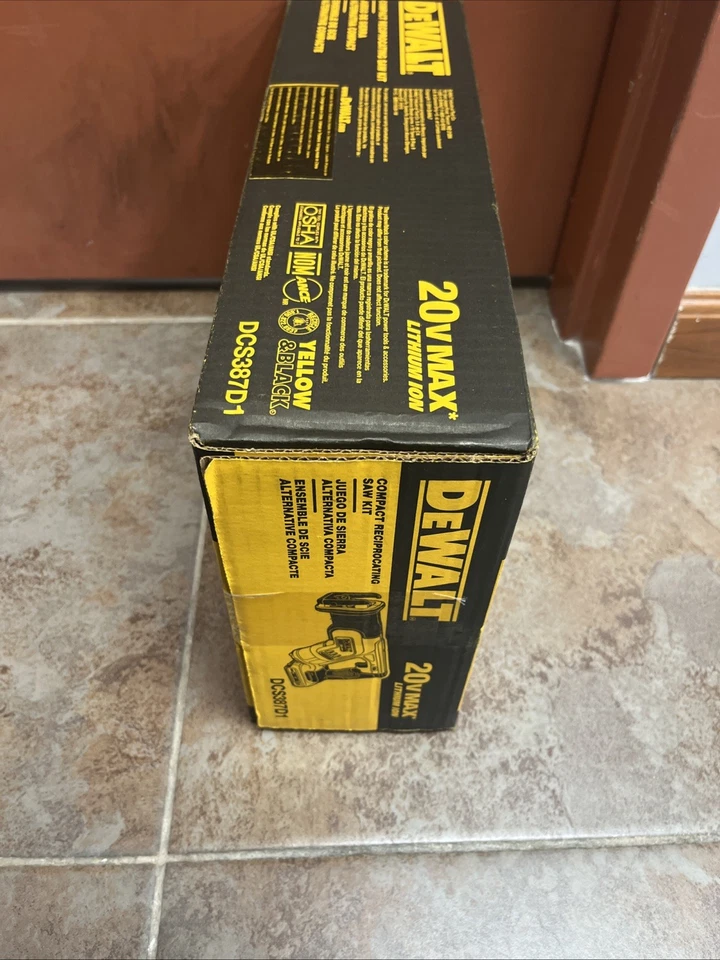 DEWALT DCS387D1  20-volt Variable Speed Cordless Reciprocating Saw - Image 3 of 4