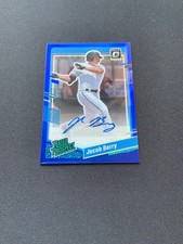 2023 Donruss Optic Rated Prospect Signatures Blue Prizm /75 Jacob Berry Auto