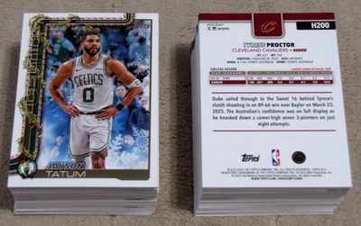 2025-26 Topps Holiday Basketball (Pick Choose Complete)