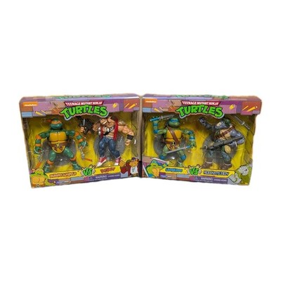 Teenage Mutant Ninja Turtles: LEONARDO vs ROCKSTEADY & MICHAELANGELO vs BEBOP