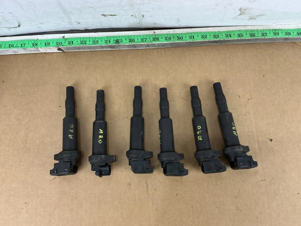 2011 - 2017 BMW X3 xDrive28i F25 Engine Motor Ignition Coil Set of 6 OEM - Image 2 of 4