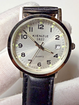 Kienzle 1822 34mm Field Watch - Silver Starburst Dial - Kal.030.31 Movement